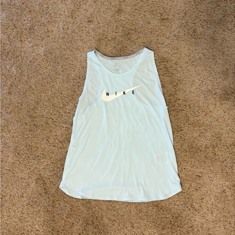 Nike Light Blue Athletic Tank Top